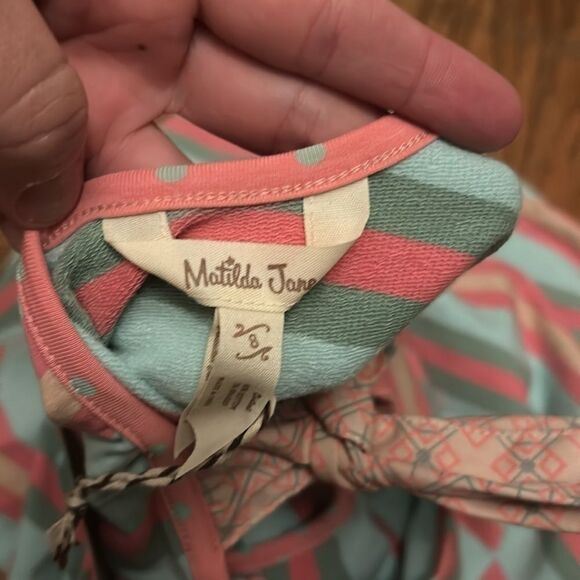 NWT Matilda Jane pocketed dress size 8 girls      A - Picture 5 of 6